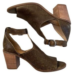 Lucky Brand Leather Heels Women’s Size 6 EUC